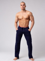 Домашняя одежда - Мужские спортивные брюки прямого силуэта