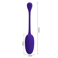 Виброяйцо - Фиолетовое перезаряжаемое виброяйцо Knucker