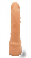 Женские страпоны - Реалистичный страпон телесного цвета - 19,3 см.