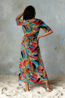 Платья - Яркое платье Dominica из вискозы