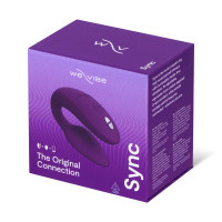 Для двоих  - Фиолетовый вибратор для пар We-Vibe Sync 2