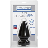 Анальные пробки - Большая анальная пробка Titanmen Tools Butt Plug 3.75  Diameter Ass Servant - 19 см.