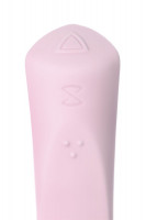 Водонепроницаемые - Нежно-розовый гибкий водонепроницаемый вибратор Sirens Venus - 22 см.