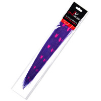 Beauty-аксессуары - Цветные Clip-In локоны фиолетовые с розовыми сердечками