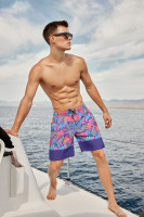 Плавки - Мужские шорты для плавания с ярким принтом Doreanse Bora Bora