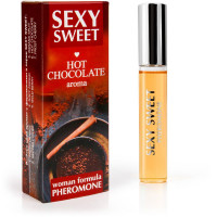 Духи и смазки для женщин - Парфюмированное средство для тела с феромонами Sexy Sweet с ароматом горячего шоколада - 10 мл.