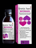 Возбуждающие средства (не БАДы) - Женский биогенный концентрат для повышения либидо Erotic hard Woman - 250 мл.