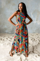 Платья - Длинное платье прямого силуэта Dominica