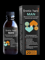 Возбуждающие средства (не БАДы) - Мужской биогенный концентрат для усиления эрекции Erotic hard Man - 250 мл.
