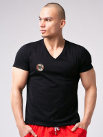 Домашняя одежда - Мужская футболка в стиле милитари