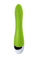 Hi-tech - Вибратор Mystim цвета лайма Sassy Simon - 27 см.