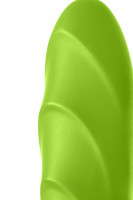 Hi-tech - Вибратор Mystim цвета лайма Sassy Simon - 27 см.