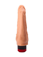 Анально-вагинальные - Анально-вагинальный вибромассажёр с шипами для массажа клитора - 17 см.