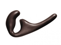 Безремневые - Черный безремневой страпон Seduction - 20,5 см.