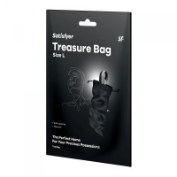 Элементы питания и аксессуары - Черный мешочек для хранения игрушек Treasure Bag L