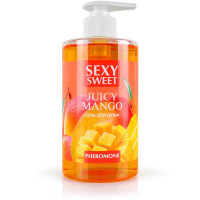 Средства по уходу за телом, косметика - Гель для душа Sexy Sweet Juicy Mango с ароматом манго и феромонами - 430 мл.