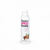 Массажная хрустящая пенка Tickle My Body Sweet Almonds с ароматом миндаля - 150 мл.