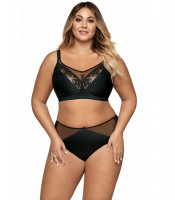 Бюстгальтер plus size с мягкими чашечками без косточек