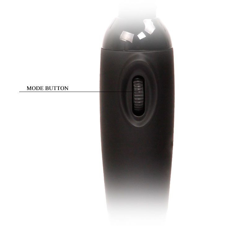 Черный вибромассажер с мощной вибрацией Power Wand