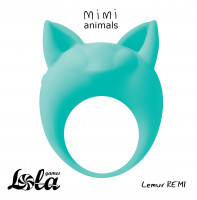 Зеленое эрекционное кольцо Lemur Remi
