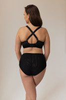 Бюстгальтер plus size с декоративными бретелями