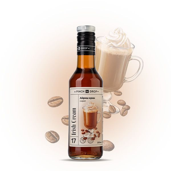 Сироп «Айриш Крим» Pinch&Drop;стекло;250мл;D=54,H=202мм
