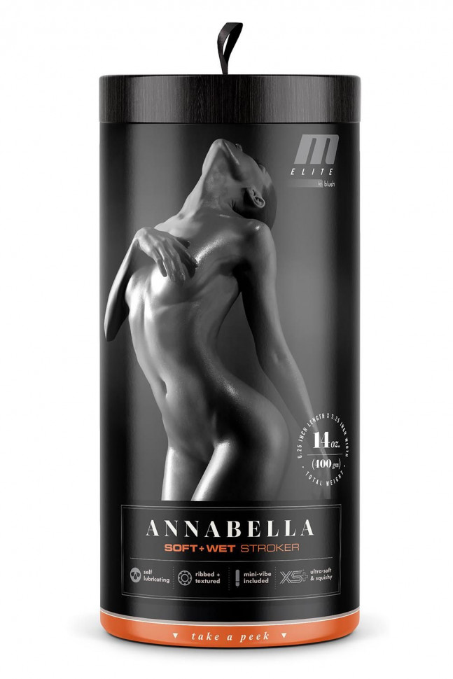 Маструбатор-вагина Soft & Wet Annabella Realistic Beige Masturbator