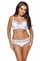 Бюстгальтер plus size с полусшивными чашками с изысканным кружевом