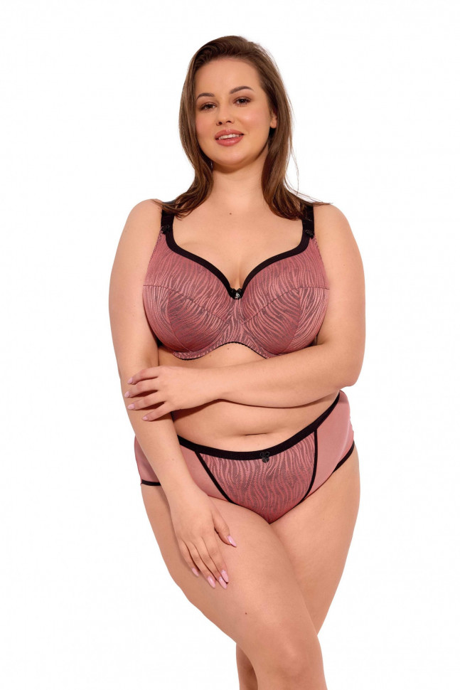Бюстгальтер Lise с чашками +size на тонком поролоне