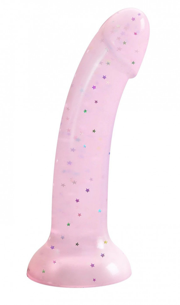 Фаллоимитатор из жидкого силикона Dildolls Starlight - 17,6 см.