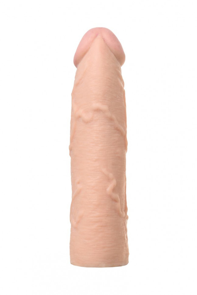 Телесная насадка Toyfa XLover для увеличения размера - 16,8 см.