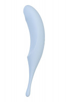 Голубой вакуум-волновой стимулятор клитора Satisfyer Twirling Pro