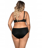 Элегантный бюстгальтер plus size с уплотненными чашками из нежной микрофибры