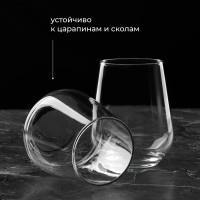 Олд фэшн «Аллегра»;стекло;425мл;D=66,H=110мм;прозр.