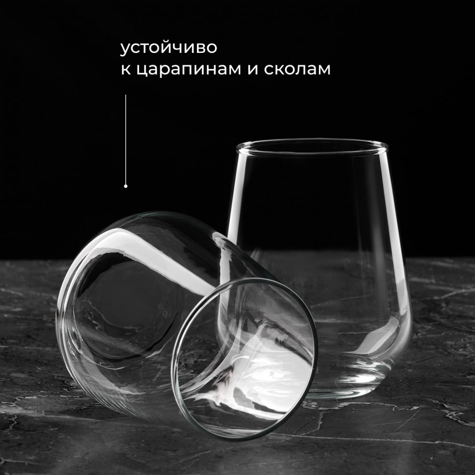 Олд фэшн «Аллегра»;стекло;425мл;D=66,H=110мм;прозр.