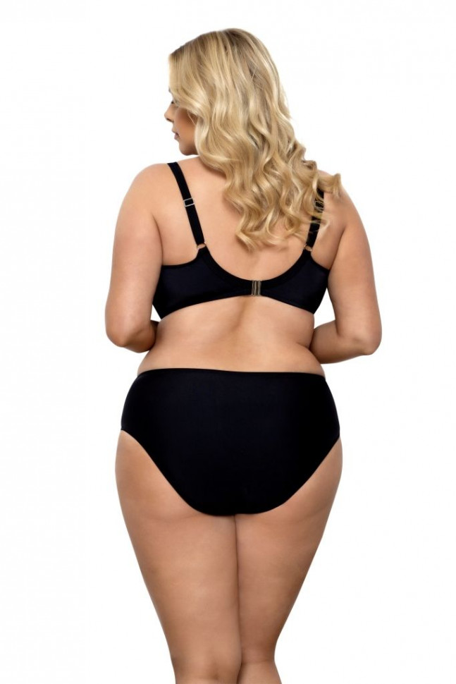 Женский купальник plus size в модной расцветке