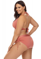Раздельный купальник plus size с мягким лифом