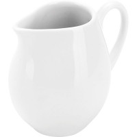 Молочник;фарфор;100мл;,H=70,B=75мм;белый
