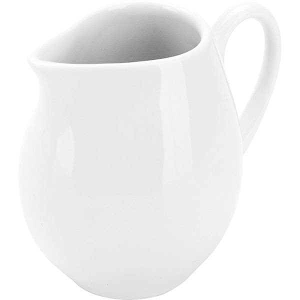 Молочник;фарфор;100мл;,H=70,B=75мм;белый