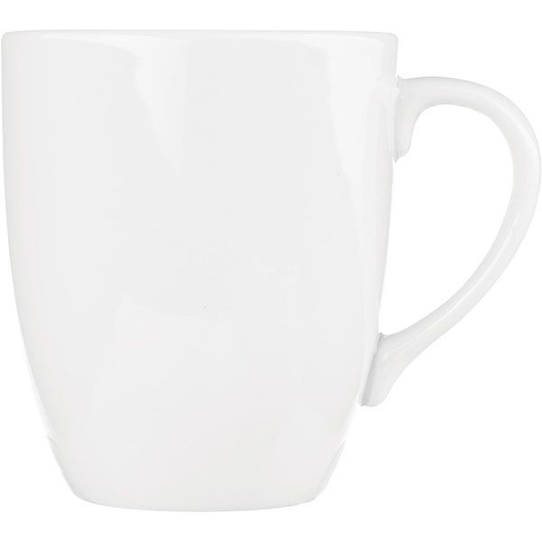 Кружка «Челси»;фарфор;300мл;D=83,H=97,L=110мм;белый