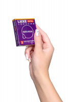 Презервативы с увеличенным количеством смазки LUXE Royal Nirvana - 3 шт.