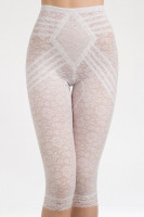 Корректирующее белье - Корсетные штаны-капри очень сильной степени коррекции