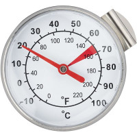Термометр (от -10°C до +110°C);сталь;D=45,L=145мм;стальной