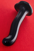 Черный стимулятор для пар P&G-Spot Dildo Size L - 19 см.