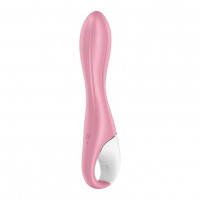 Розовый вибромассажер с функцией расширения Air Pump Vibrator 2 - 20,9 см.
