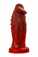 Силиконовый вибратор Monster Saur - 20 см.
