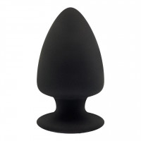 Черная анальная втулка SILEXD Plug Model 1 L - 13 см.