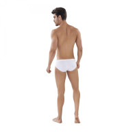 Белые мужские трусы-брифы Clever Latin Brief