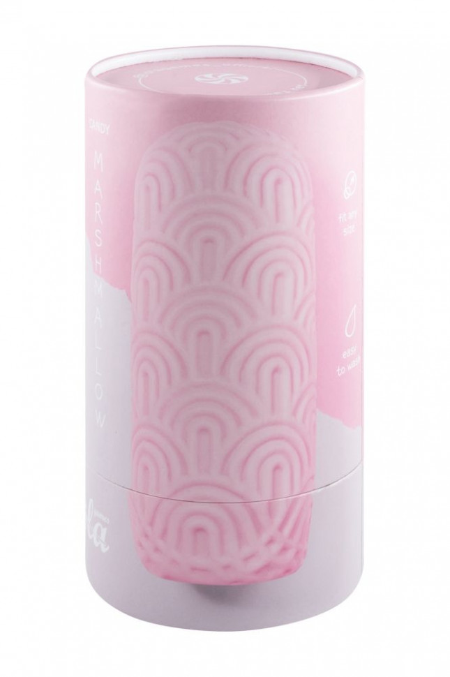 Розовый мастурбатор Marshmallow Maxi Candy