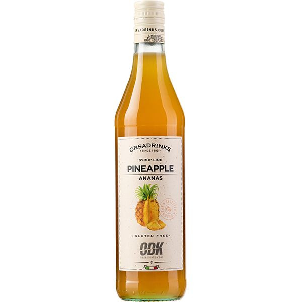 Сироп «Ананас» ODK;стекло;0,75л;D=65,H=305мм
